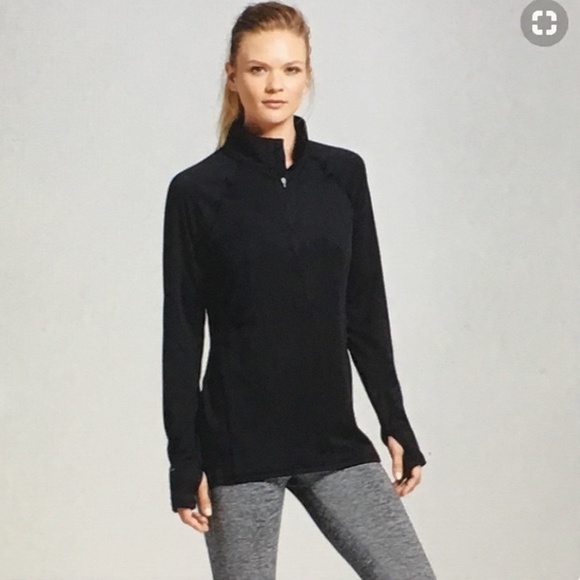 Champion Tops - C9 champion duo dry black long sleeve size X-Small